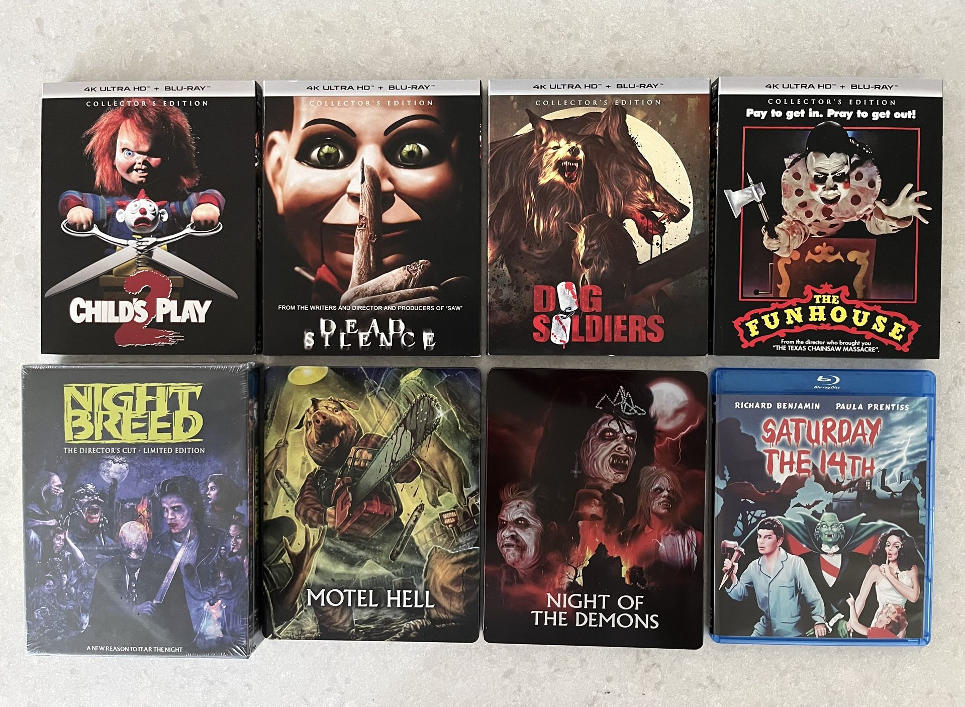 FS: Various Boutique label 4Ks, collector editions, blu-rays, steelbooks, digibooks and more!