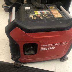 3500 Watt Push Or Pull Star Generator Predator 