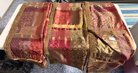 3 Panel Drapes and Rods