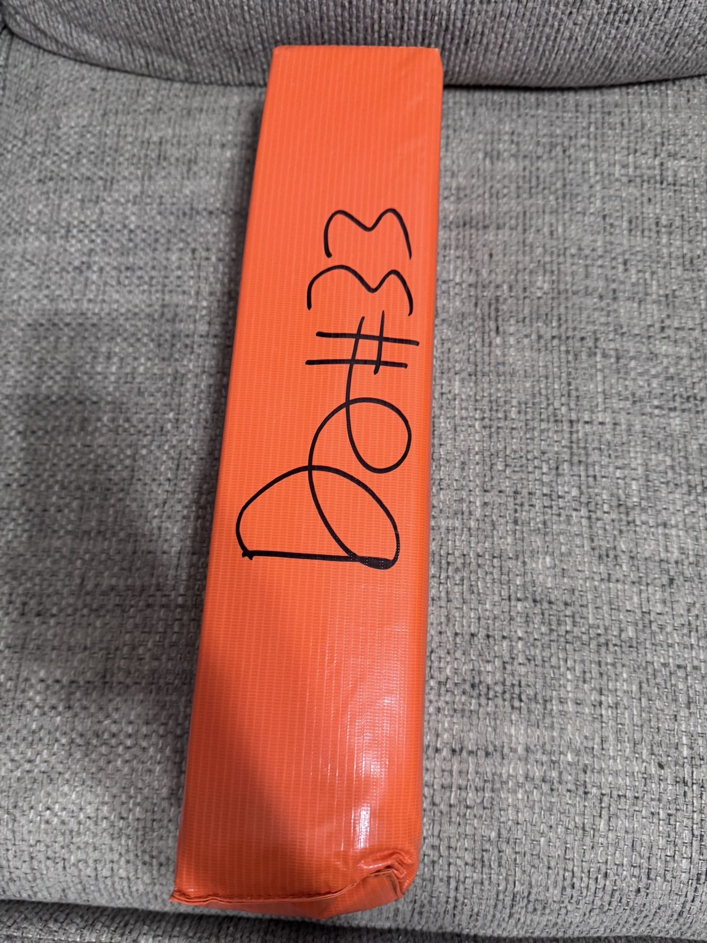 Daijahn Anthony Signed Autograph End Zone Pylon- Bengals - Metabilia Coa