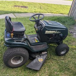 Bolens Riding Mower Works Great New Belt Battery Carburetor