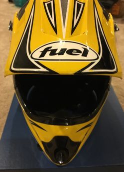 Halmet fuel MX DOT