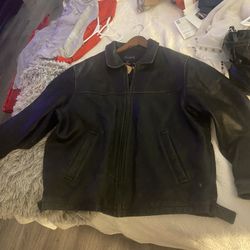 Leather jacket