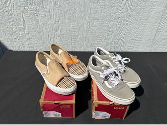 2 Pairs of Vans Sneakers