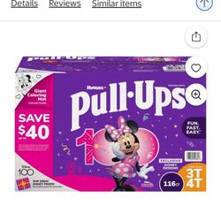 Huggies Pull Ups +Plus 3t-4t