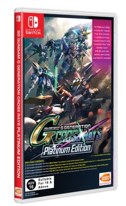 Switch Game
SD Gundam G Generation Crossrays Platinum Edition