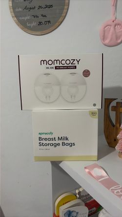 Storage bags and breast pump