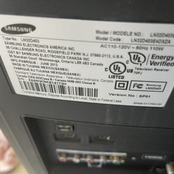 Samsung 32 ‘ Flat Screen Tv