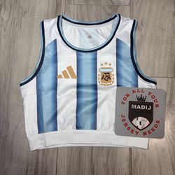 Argentina Home Crop Top 2026