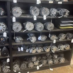 Starters alternators and batteries