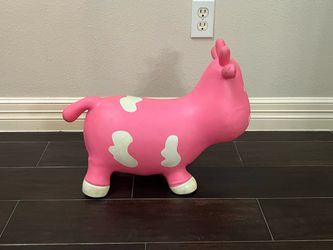Inflatable Cow Hopper Toy in good condition