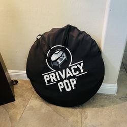 Privacy Pop Eclipse Bed Tent - Twin/Black
