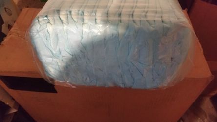 Mens pampers 72 counts s/m 5boxes
