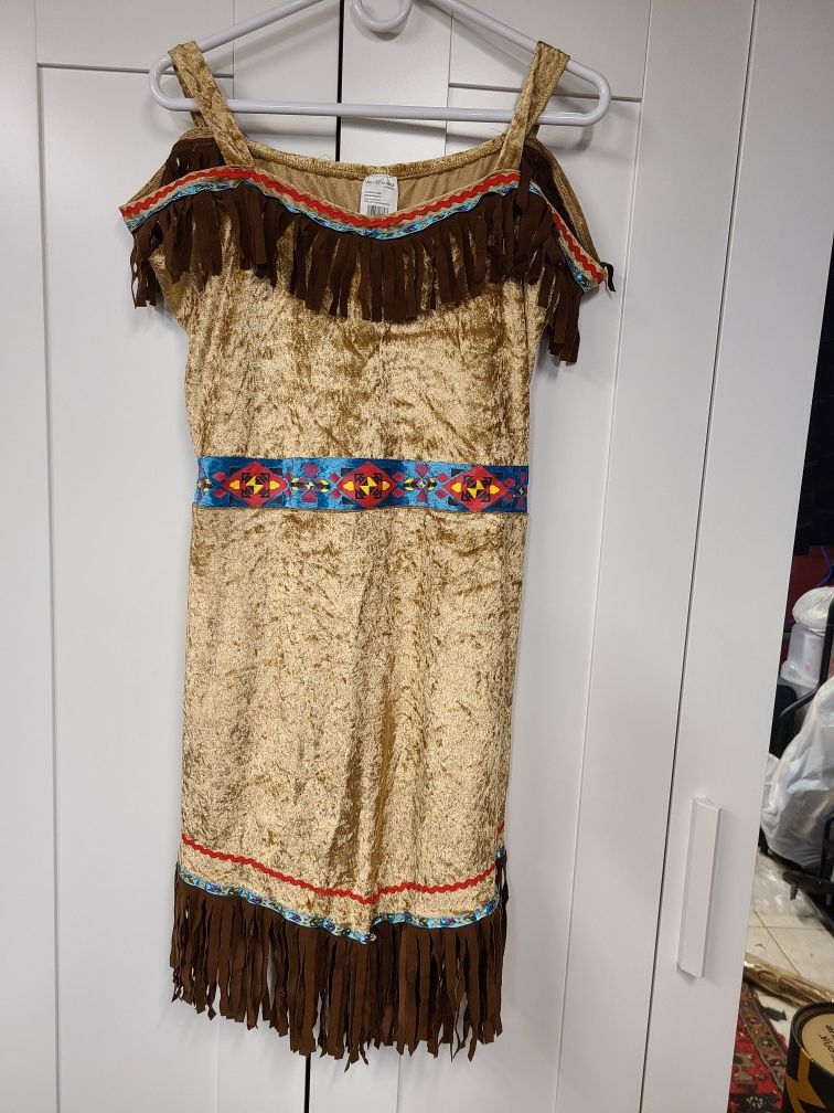 Pocahontas costume, disfraz (fits Sizes 8-12)