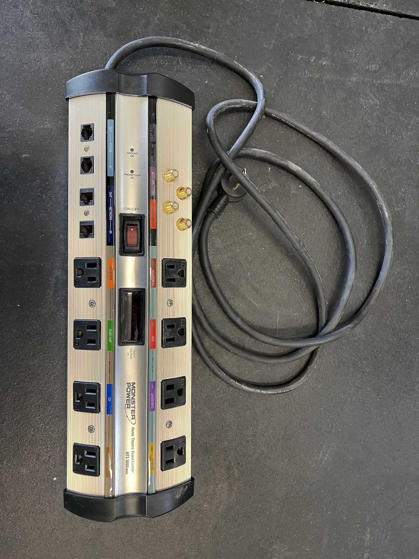 Monster Power HTS 1000 Home Theater PowerCenter