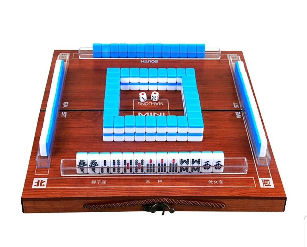 Erencook Miniature Chinese Mahjong Game Set