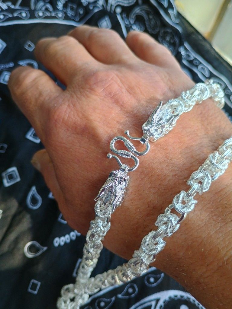 99.9 Fine Pure Silver Chain