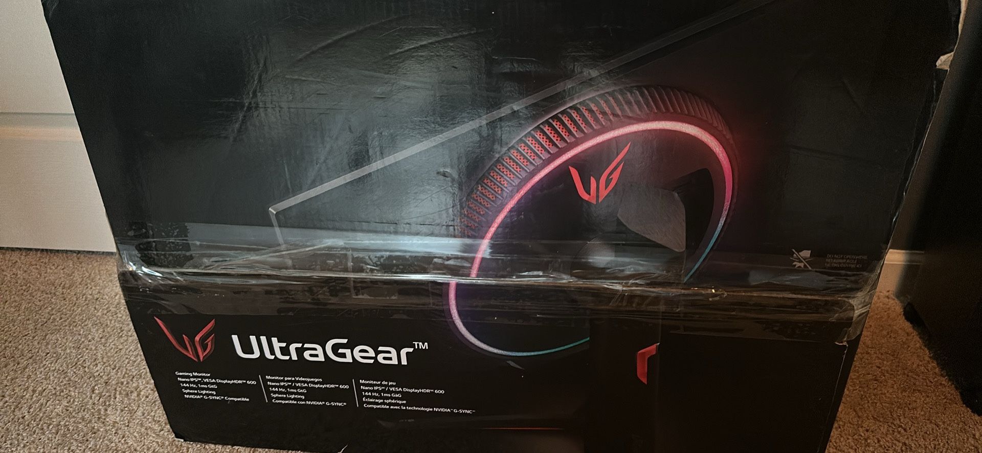 LG 4K Monitor 144hz