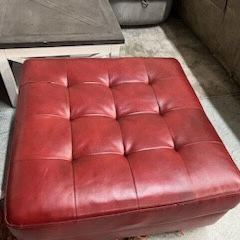 Red Ottoman 