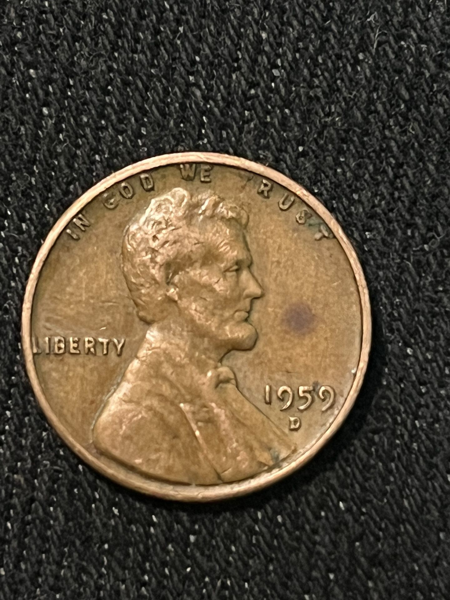 1959 D One Cent