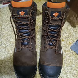 Survivor Steel Toe Leather Boots 