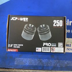 JCPower 2.5 Inch Super Tweeter Pro Audio