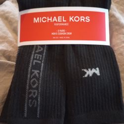 Michael Kors Men's Crew Socks 5pair 