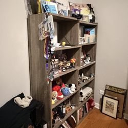 Grey Bookcase