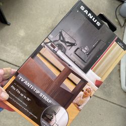 Sanus TV Anti-Tip Earthquake Strap Brand New ELM701-B1