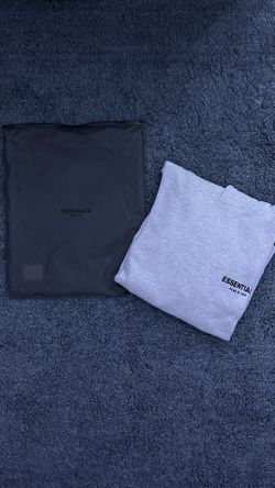 Essentials Small Light Oat Hoodie