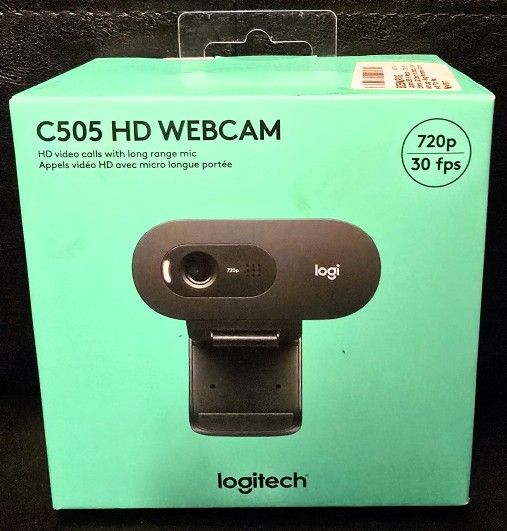 "For Sale" Logitech C505 HD Webcam