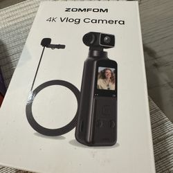 4K Body Camera with Ext. Mic New