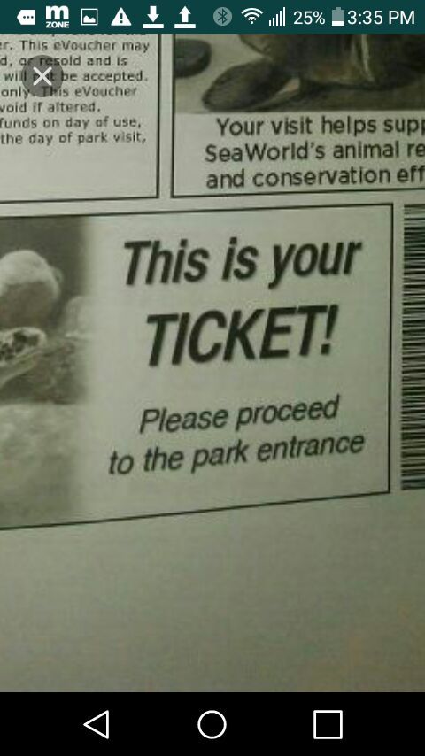 Seaworld tickets