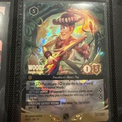 Lorcana Woody Foil