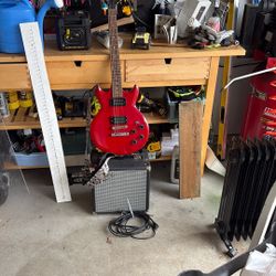 Guitar And Amplifier