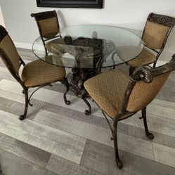 Dining Table With 4 Chairs