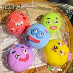 Funny Face Smusher Squishy ( Big Size)