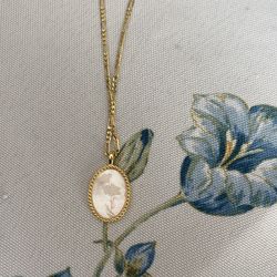 Gorjana Gold Oval Necklace