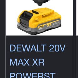 Dewalt 3.5 Battery And Charger 