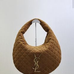 Saint Laurent ICARINO Quilted Suede