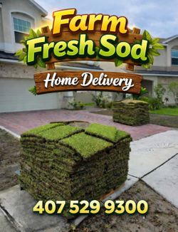 Farm Fresh Sod Home Delivery