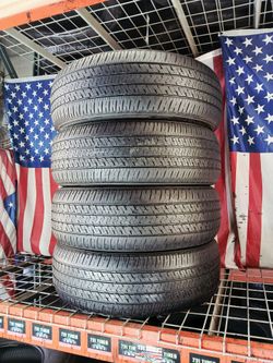 ✅ 4 NICE USED TIRES 235/65R18 MICHELIN LATITUDE ALL SEASON 235 65 18