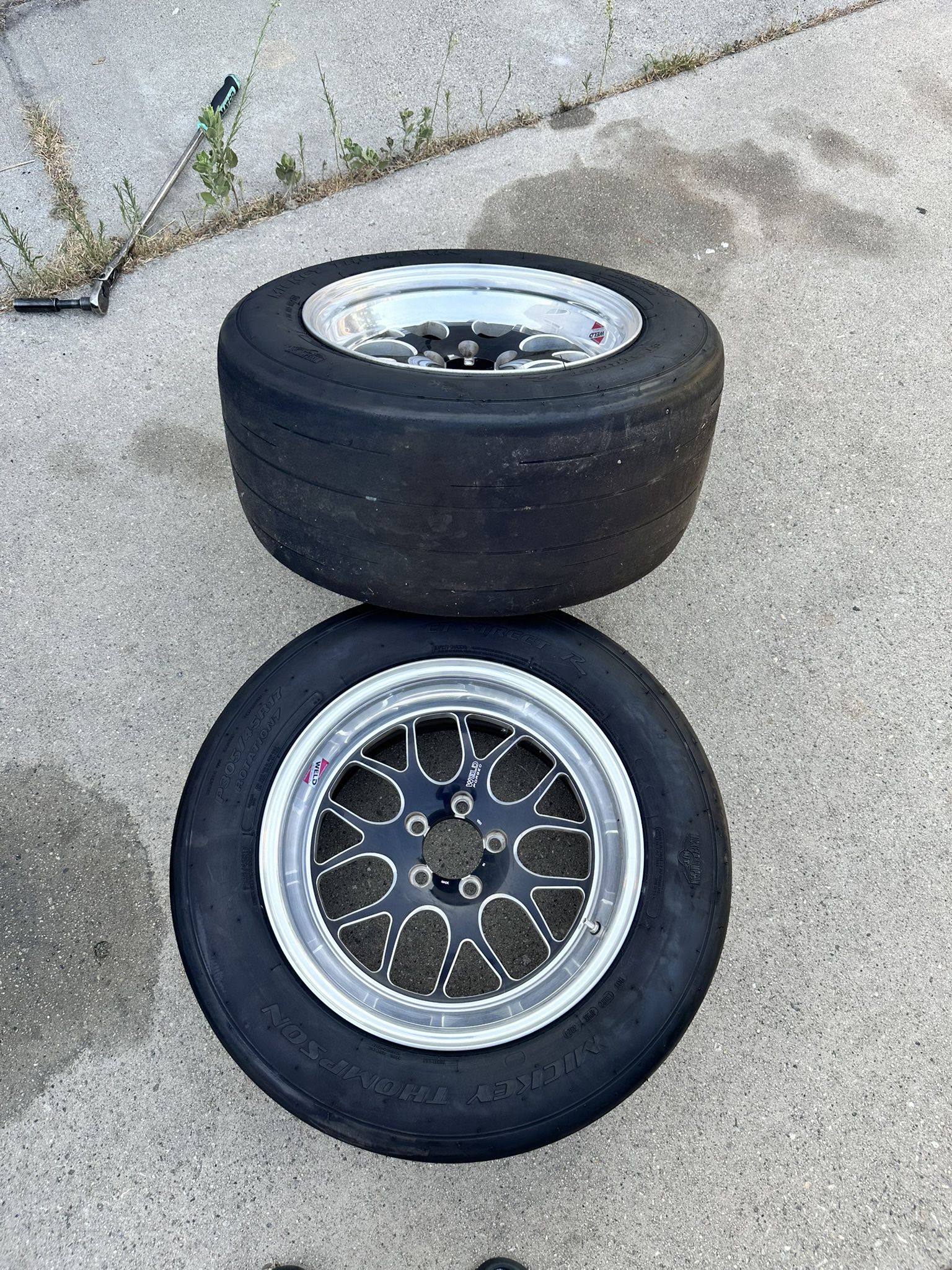 Welds S77 Mk5 Supra Drag Wheels