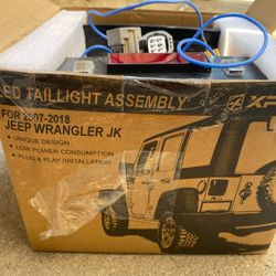 Jeep Tail Lights Smoked 