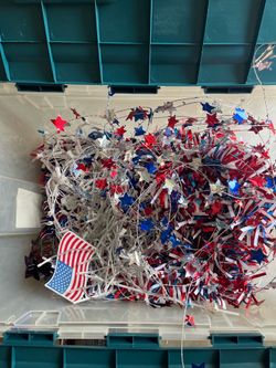 Patriotic decorations USA
