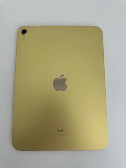 NEW yellow iPad 64g 10th gen