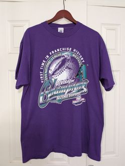 Vtg 90s Diamondbacks Division Champions Shirt