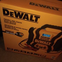 DeWalt Air Compressor Inverter And Jump Starter 