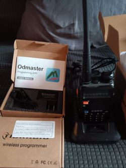 Baofeng Ham Radio with Wireless Programmer