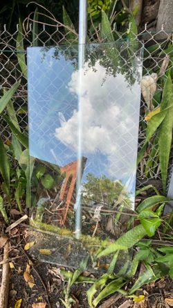 Clear Tempered Glass 4ft x 2ft x 1/2 Inch 